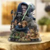 Star Wars 50th Anniversary Custom Shape Acrylic Plaque - GNE6314