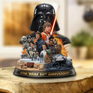 Star Wars 50th Anniversary Custom Shape Acrylic Plaque - GNE6315
