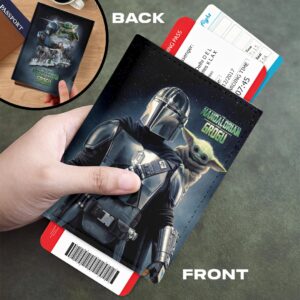 Star Wars: The Mandalorian and Grogu Leather Passport Cover - HOATT18182