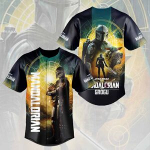 Star Wars: The Mandalorian and Grogu Baseball Jersey - HOATT17927