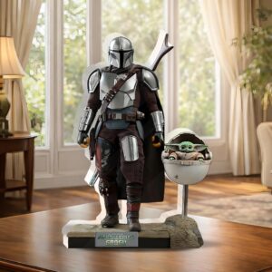 Star Wars: The Mandalorian and Grogu Custom Shape Acrylic Plaque - HOATT17953