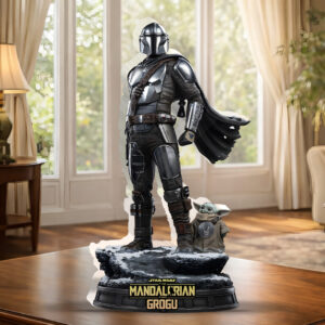 Star Wars: The Mandalorian and Grogu Custom Shape Acrylic Plaque - HOATT17772