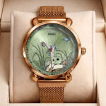 Star Wars: The Mandalorian and Grogu Mesh Strap Quartz Watch – GNE6386