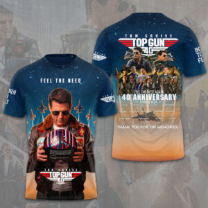 Top Gun 40th Anniversary 3D Apparel - TANTN23100