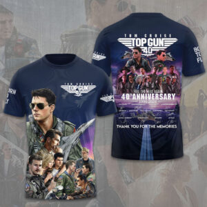Top Gun 40th Anniversary 3D Apparel - TANTN23107