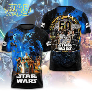 Star Wars 50th Anniversary 3D Apparel - TMTHU4528
