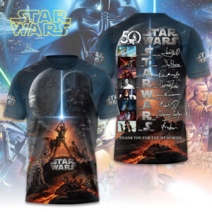 Star Wars 50th Anniversary 3D Apparel - TMTHU5674