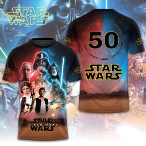 Star Wars 50th Anniversary 3D Apparel - TMTHU5880