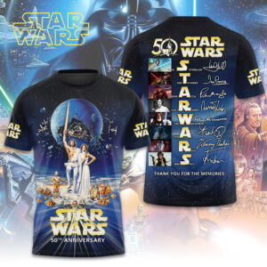 Star Wars 50th Anniversary 3D Apparel - TMTHU5981