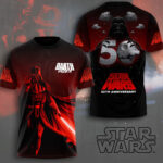 Star Wars x Darth Vader 50th Anniversary 3D Apparel – TMTHU5983