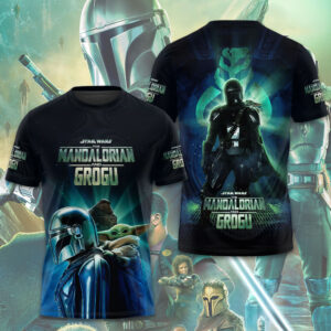 Star Wars The Mandalorian and Grogu 3D Apparel - TMTHU6304