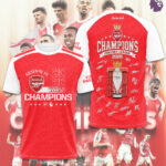 Arsenal FC Premier League Champions 25/26 3D Apparel – TMTHU6332