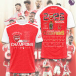 Arsenal FC Premier League Champions 25/26 3D Apparel – TMTHU6360