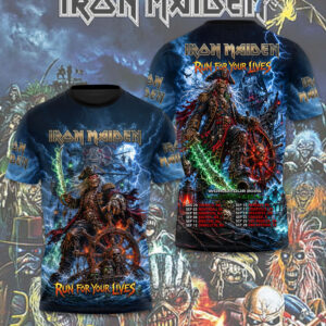 Iron Maiden 2026 World Tour 3D Apparel - TMTHU6474