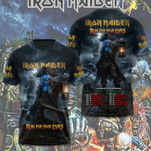 Iron Maiden 2026 World Tour 3D Apparel - TMTHU6531