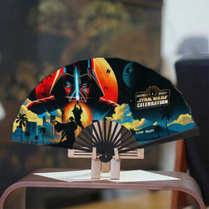 Star Wars 50th Anniversary 2027 3D Folding Fan - TANTN22680