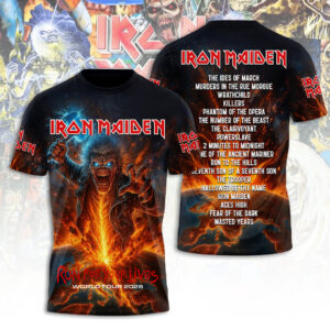 Iron Maiden Tour 2026 3D Apparel - TANTN22707