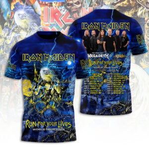 Iron Maiden Tour 2026 3D Apparel - TANTN22738
