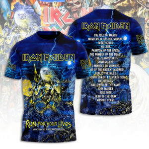 Iron Maiden Tour 2026 3D Apparel - TANTN22739