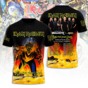 Iron Maiden Tour 2026 3D Apparel - TANTN22740