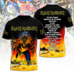 Iron Maiden Tour 2026 3D Apparel - TANTN22741