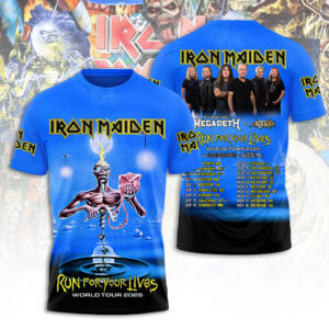 Iron Maiden Tour 2026 3D Apparel - TANTN22744