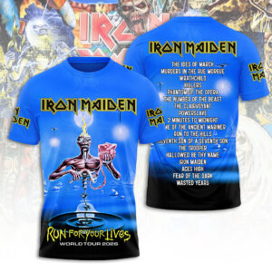Iron Maiden Tour 2026 3D Apparel - TANTN22745