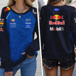 Red Bull Racing Round Neck Raglan Sleeve Sweatshirt – TANTN22751