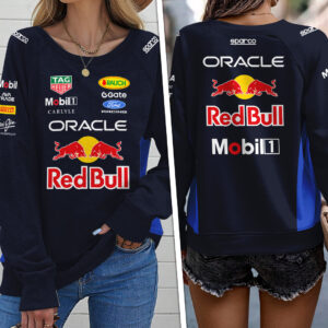 Red Bull Racing Round Neck Raglan Sleeve Sweatshirt – TANTN22753