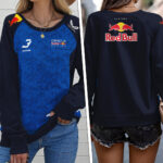 Red Bull Racing x Max Verstappen Round Neck Raglan Sleeve Sweatshirt – TANTN22754