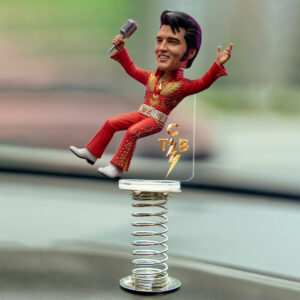 Elvis Presley Custom Shape Spring Acrylic Standee - TANTN22775