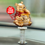 Personalized Winnie-the-Pooh 100th Anniversary Custom Shape Spring Acrylic Standee – TANTN22778