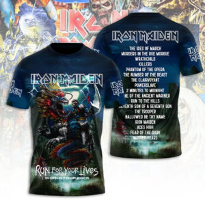 Iron Maiden 2026 World Tour 3D Apparel - TANTN22793