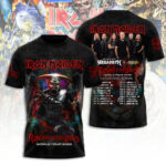 Iron Maiden Tour 2026 3D Apparel – TANTN22794