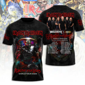 Iron Maiden Tour 2026 3D Apparel - TANTN22794