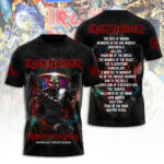 Iron Maiden Tour 2026 3D Apparel – TANTN22795