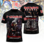 Iron Maiden Tour 2026 3D Apparel – TANTN22796
