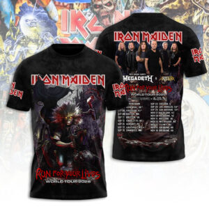 Iron Maiden Tour 2026 3D Apparel - TANTN22796