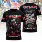Iron Maiden Tour 2026 3D Apparel – TANTN22798