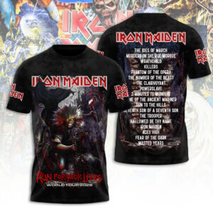 Iron Maiden Tour 2026 3D Apparel - TANTN22798