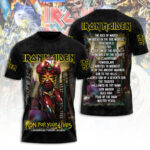Iron Maiden Tour 2026 3D Apparel – TANTN22826