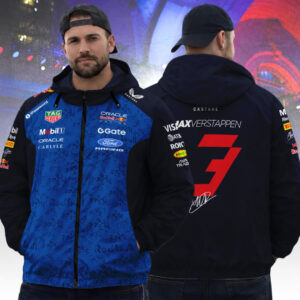 Red Bull Racing x Max Verstappen 3D Windbreaker Jacket - TANTN22823