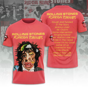 The Rolling Stones x Foreign Tongues 3D Apparel - TANTN22828