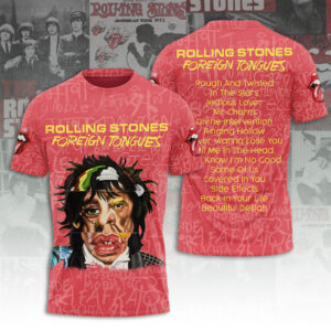 The Rolling Stones x Foreign Tongues 3D Apparel - TANTN22829