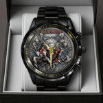 Iron Maiden 50th Anniversary Black Stainless Steel Watch – TANTN22857