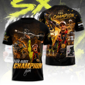 Ken Roczen 450SX Champion 2026 3D Apparel - TANTN22873