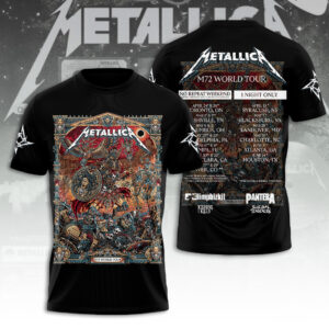 Metallica Tour 2026 3D Apparel - TANTN22878