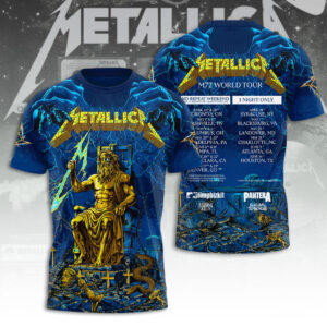 Metallica Tour 2026 3D Apparel - TANTN22879