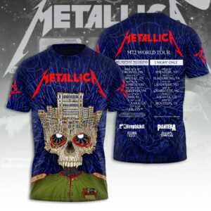 Metallica Tour 2026 3D Apparel - TANTN22881