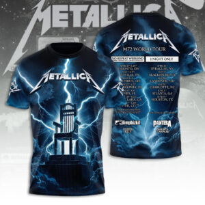 Metallica Tour 2026 3D Apparel - TANTN22883